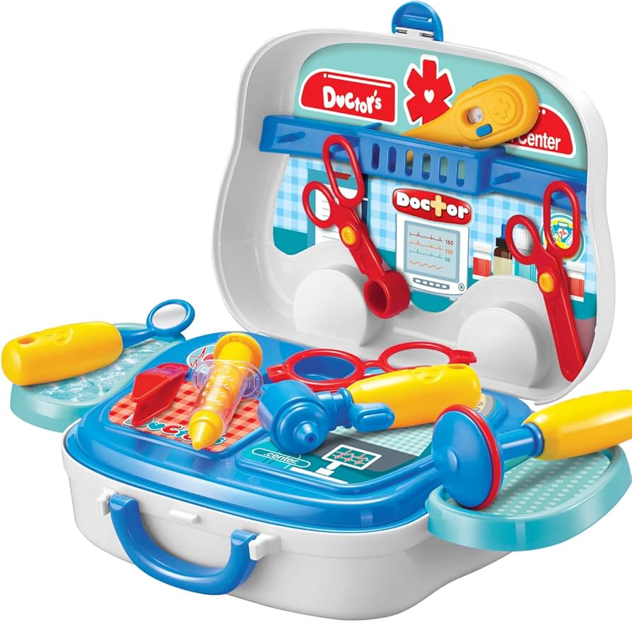Fun Doctor, Chef, and Builder Pretend Play Toys
