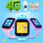 A child wearing the SmartKid kids learning smartwatch while playing outdoors
