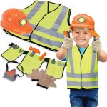 construction worker role play costume