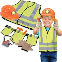 construction worker role play costume