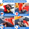 MasterBuild kids carpenter tool bench with wooden tools and accessories